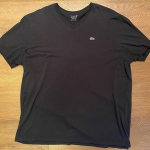 Lacoste Mens V-Neck Shirt - Size XXXL